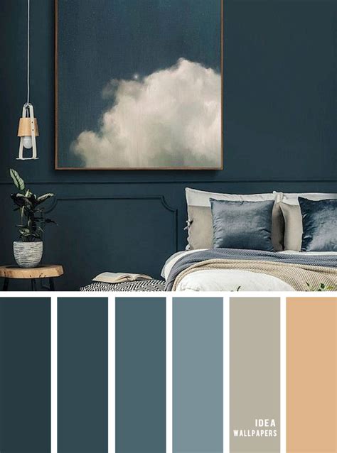 color scheme with dark blue.